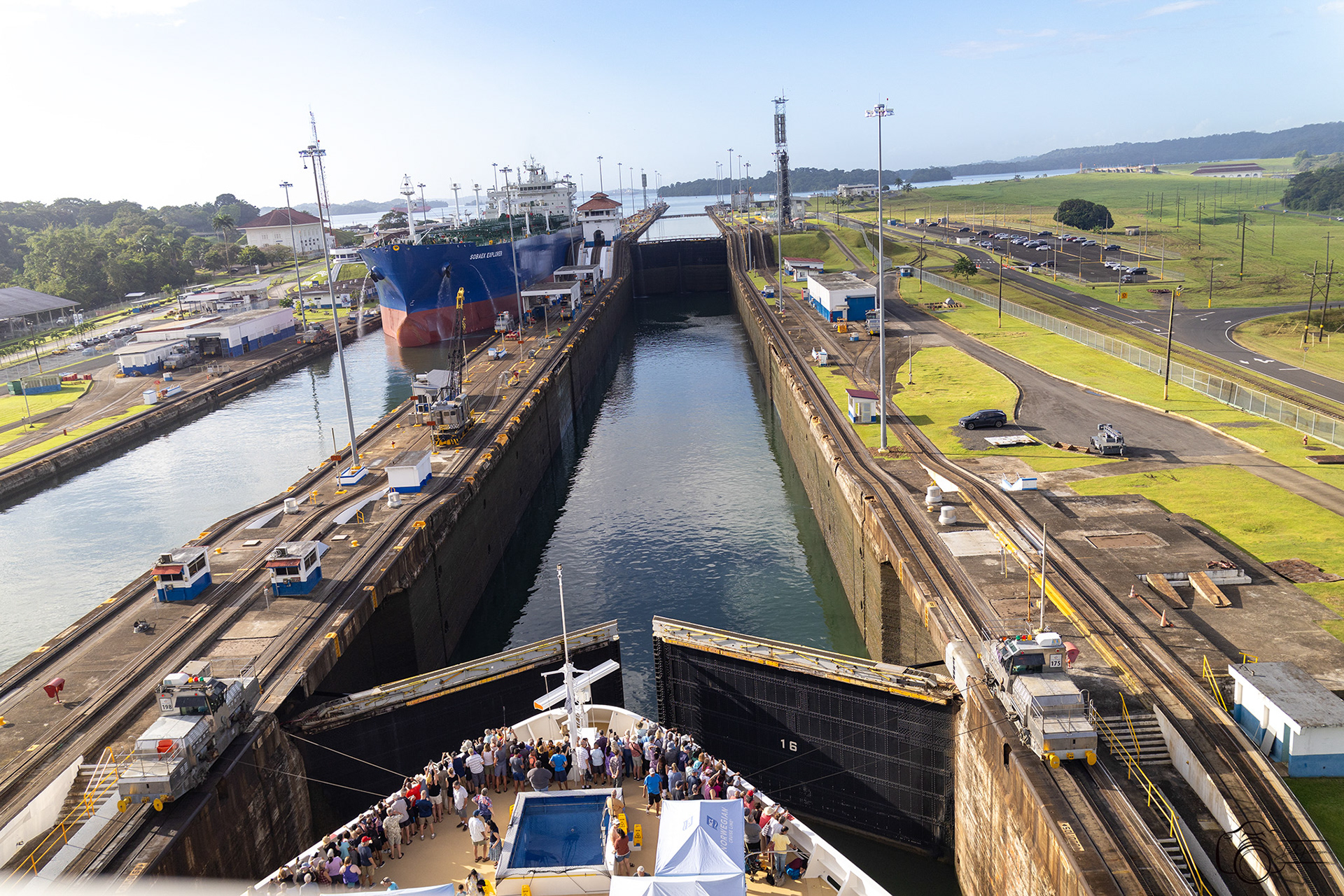 Gatun Locks Chamber 1 Exit