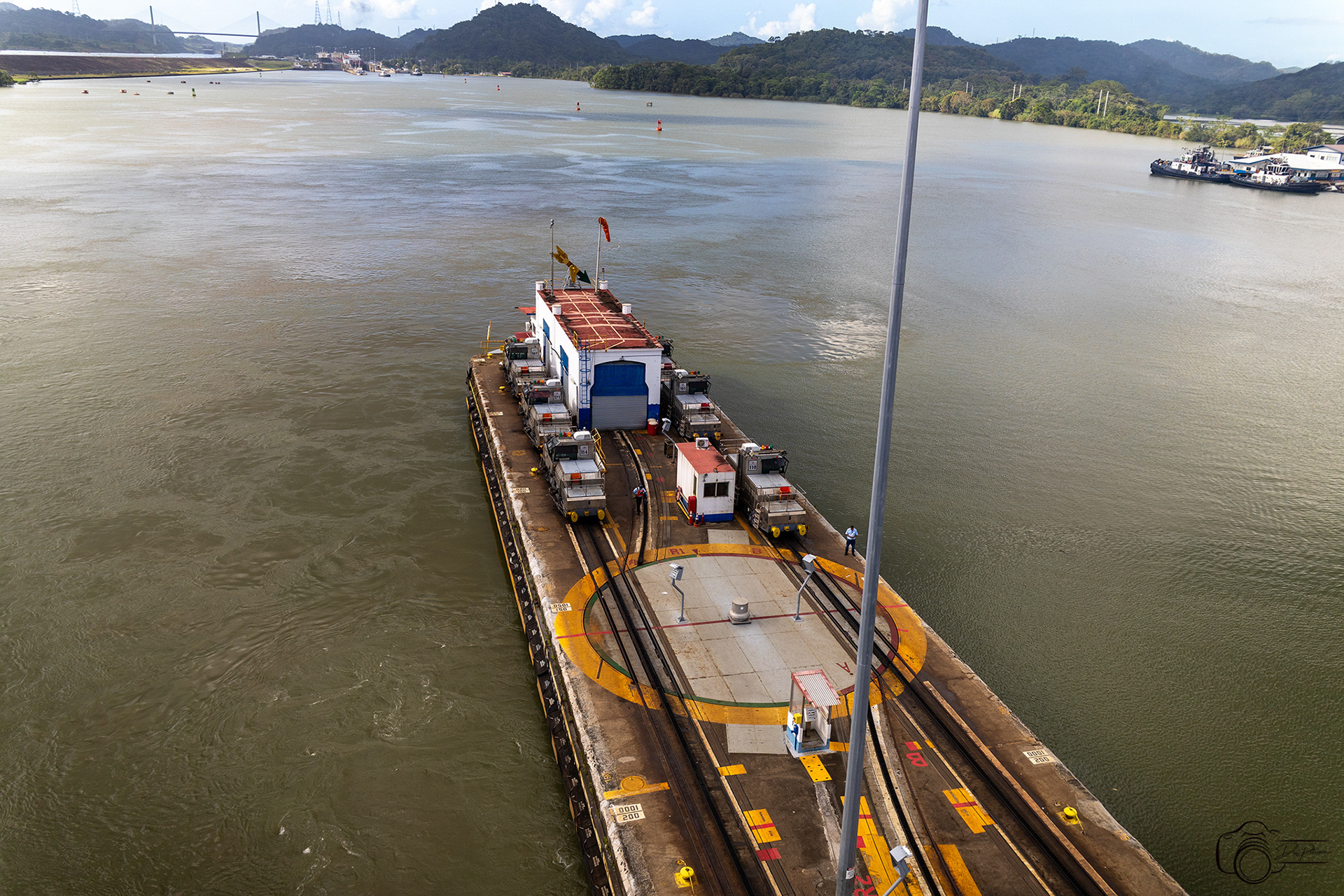 View from Rear of Cruise Ship looking toward Centennial Bridge
