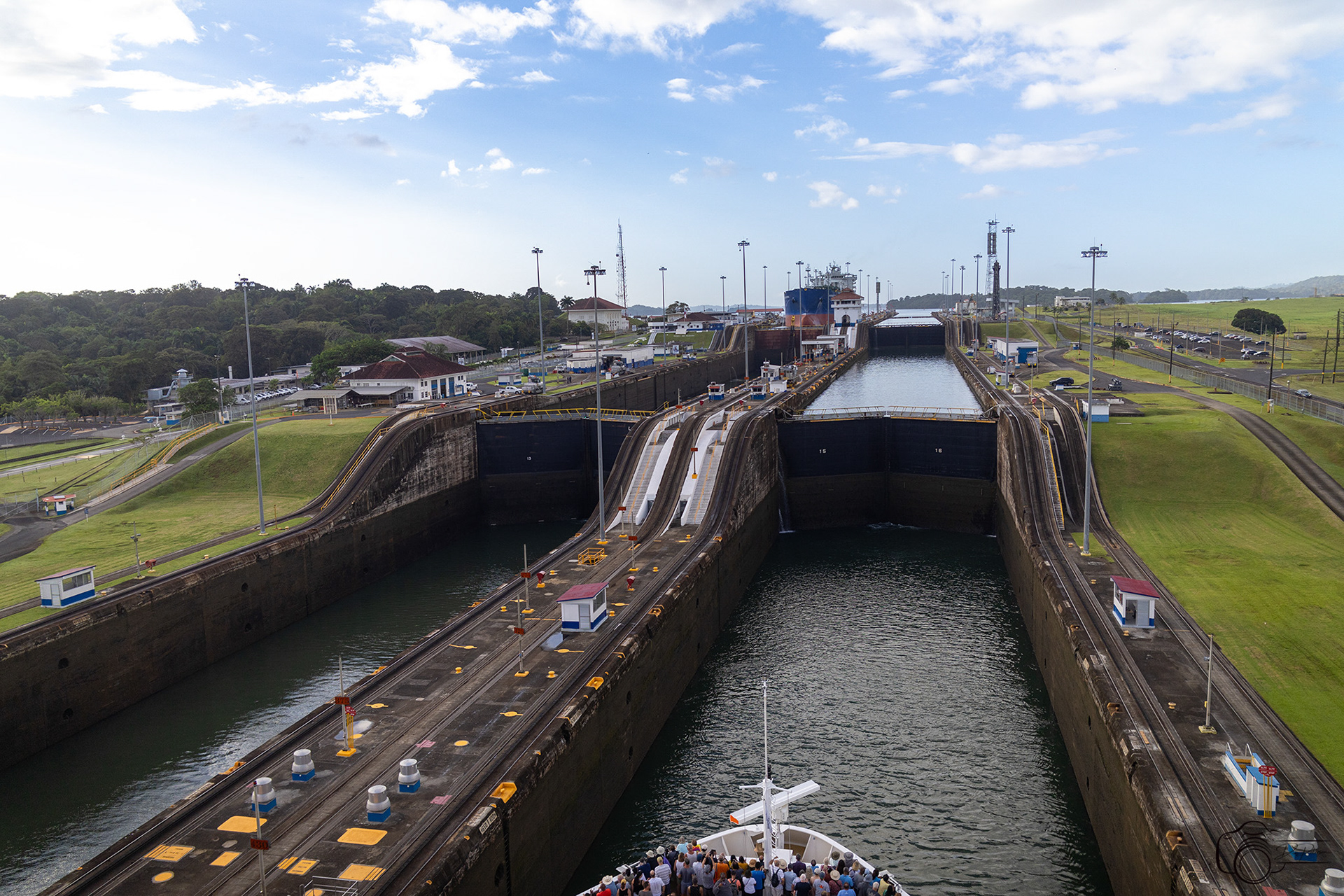 Gatun Locks Chamber 1