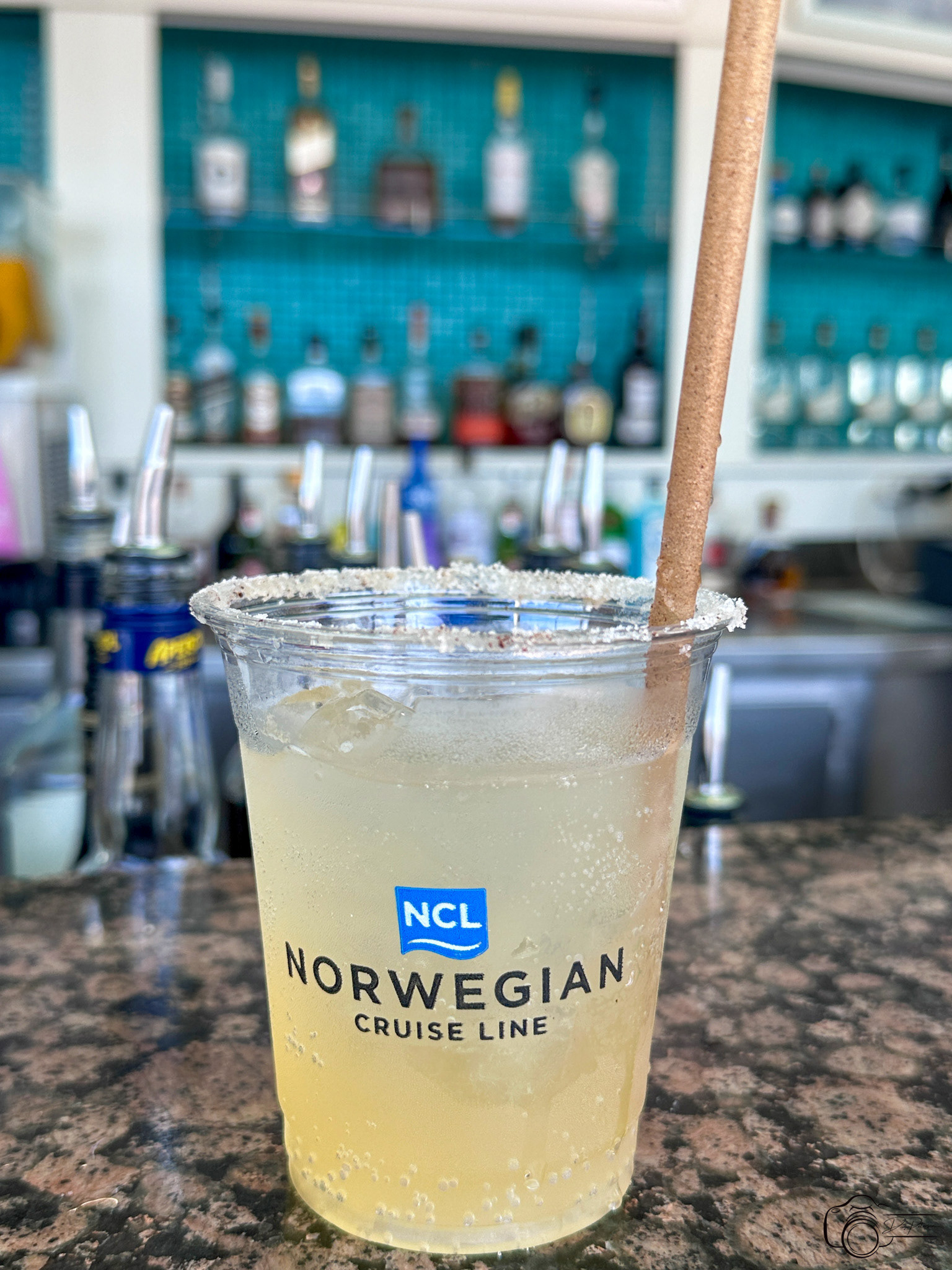 Smoked Peach Margarita