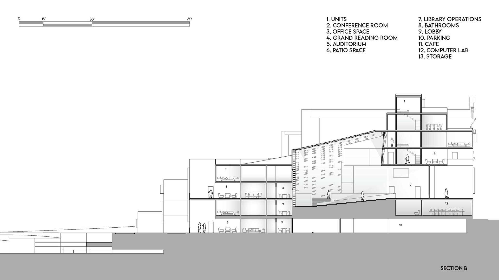 Cross Section - Through Lobby