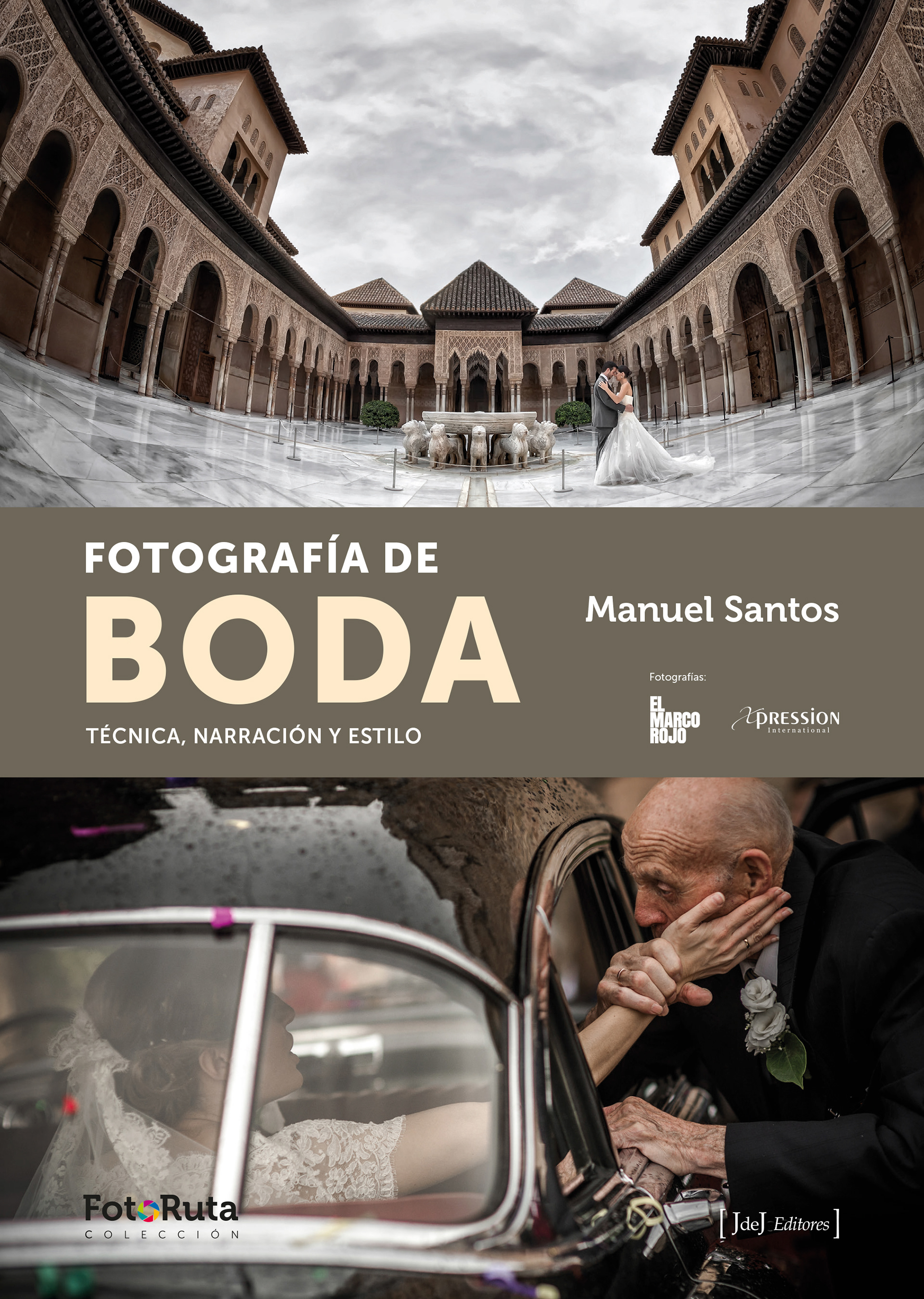 Libro Fotografía de Boda: Técnicas, Narración y Estilo. Autor: Manuel Santos. Colección FotoRuta, J.deJ. Editores.