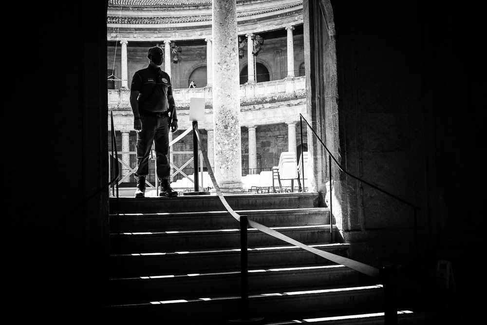 Palacio Carlos V, Granada, 2019.