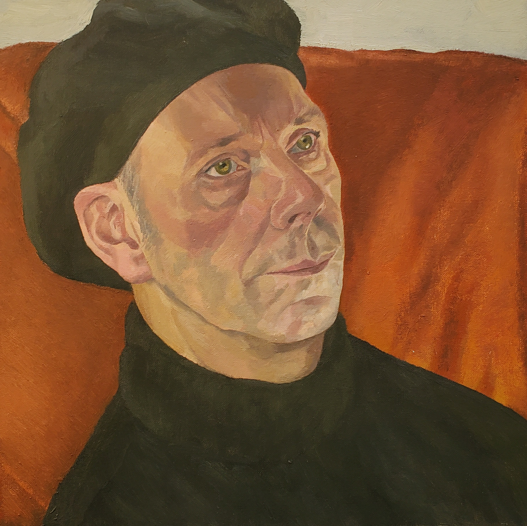 Dhyano. Oil on canvas. 30x30cm