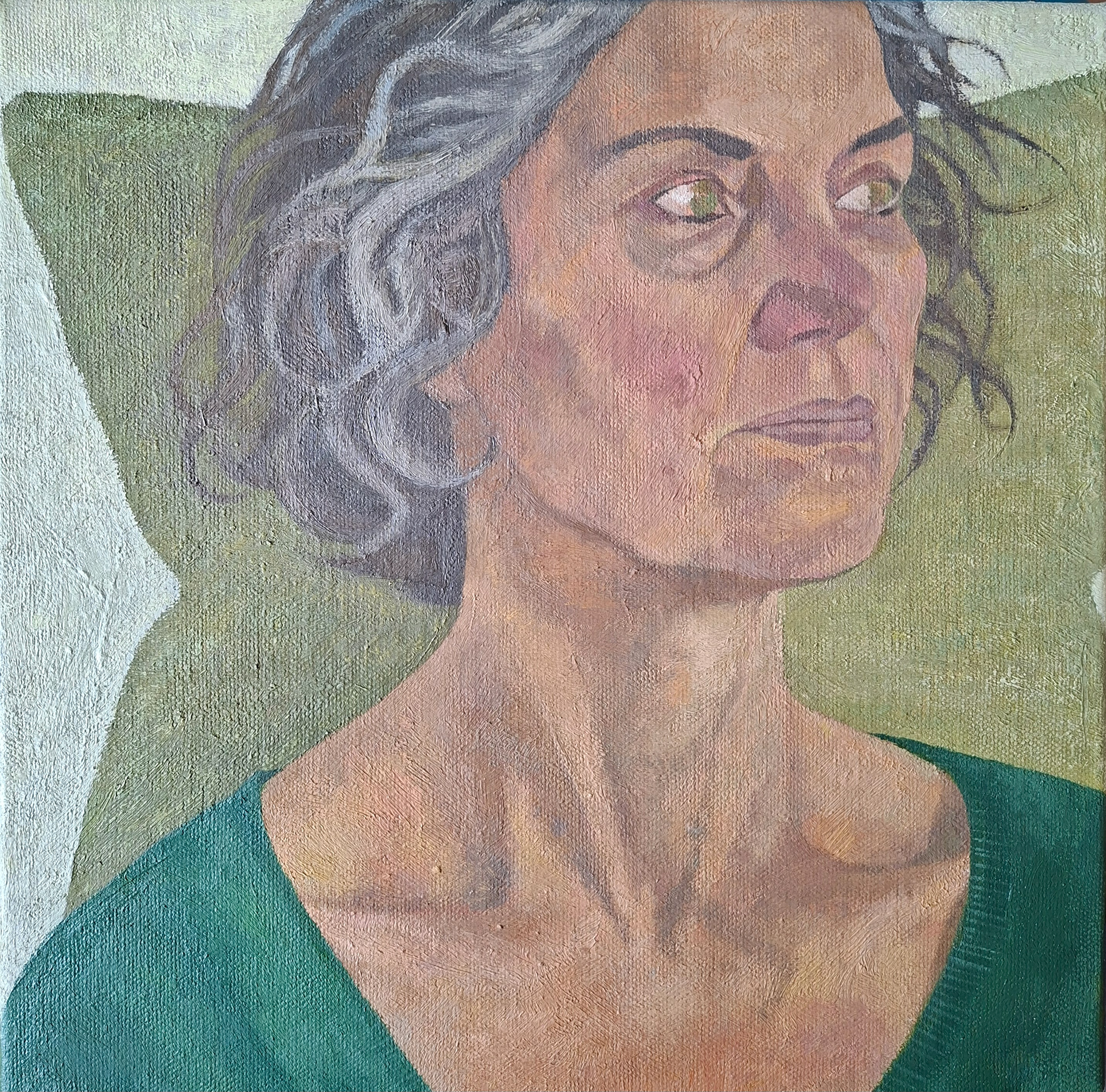 Henrietta. Oil on canvas. 30x30cm