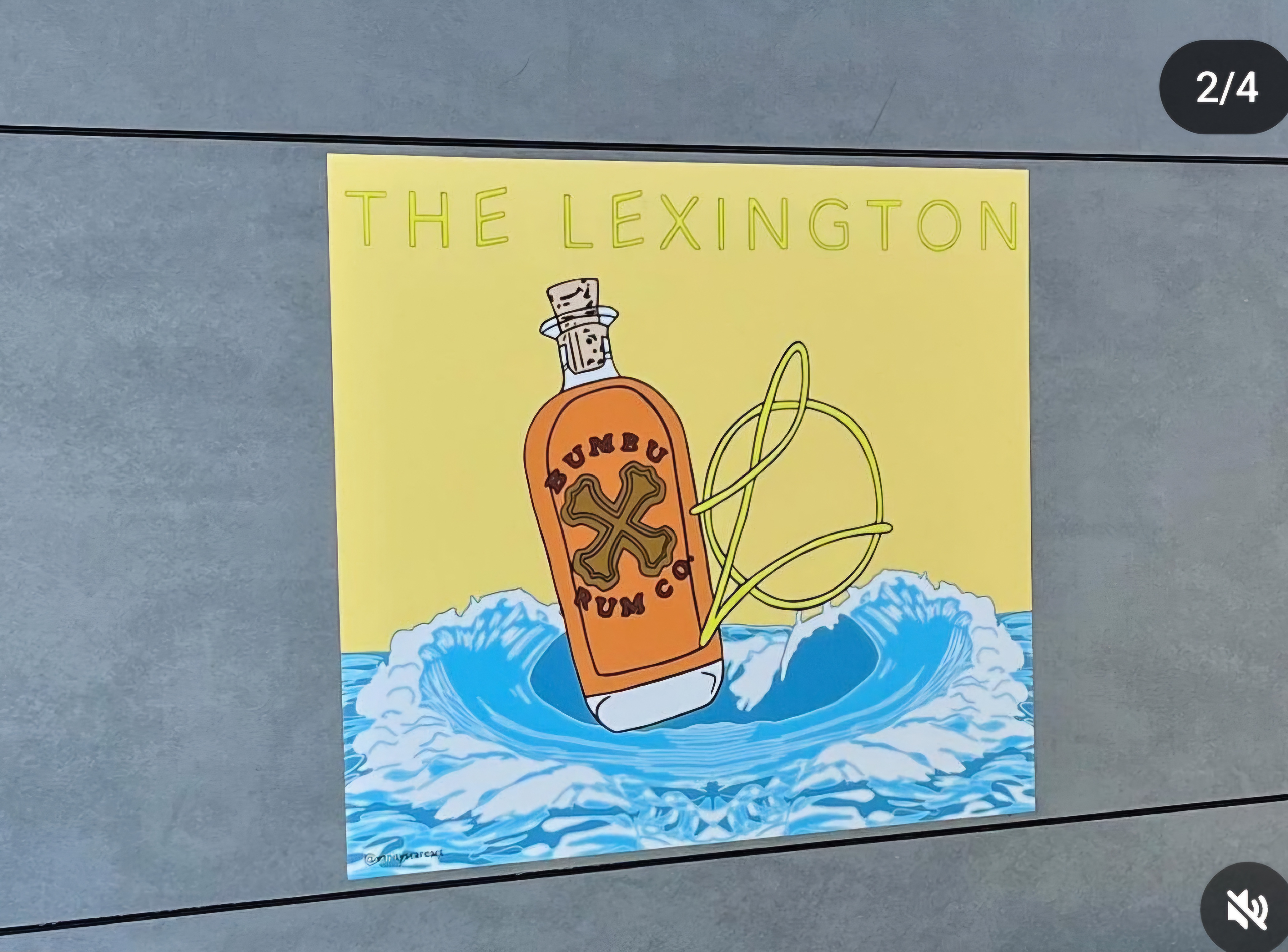 Murals printed onto Vinyl at the Lexington Bar in Hull