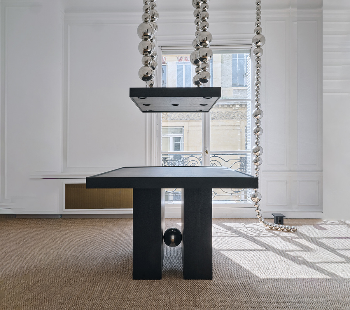 Furniture and scenography for Budahood Paris