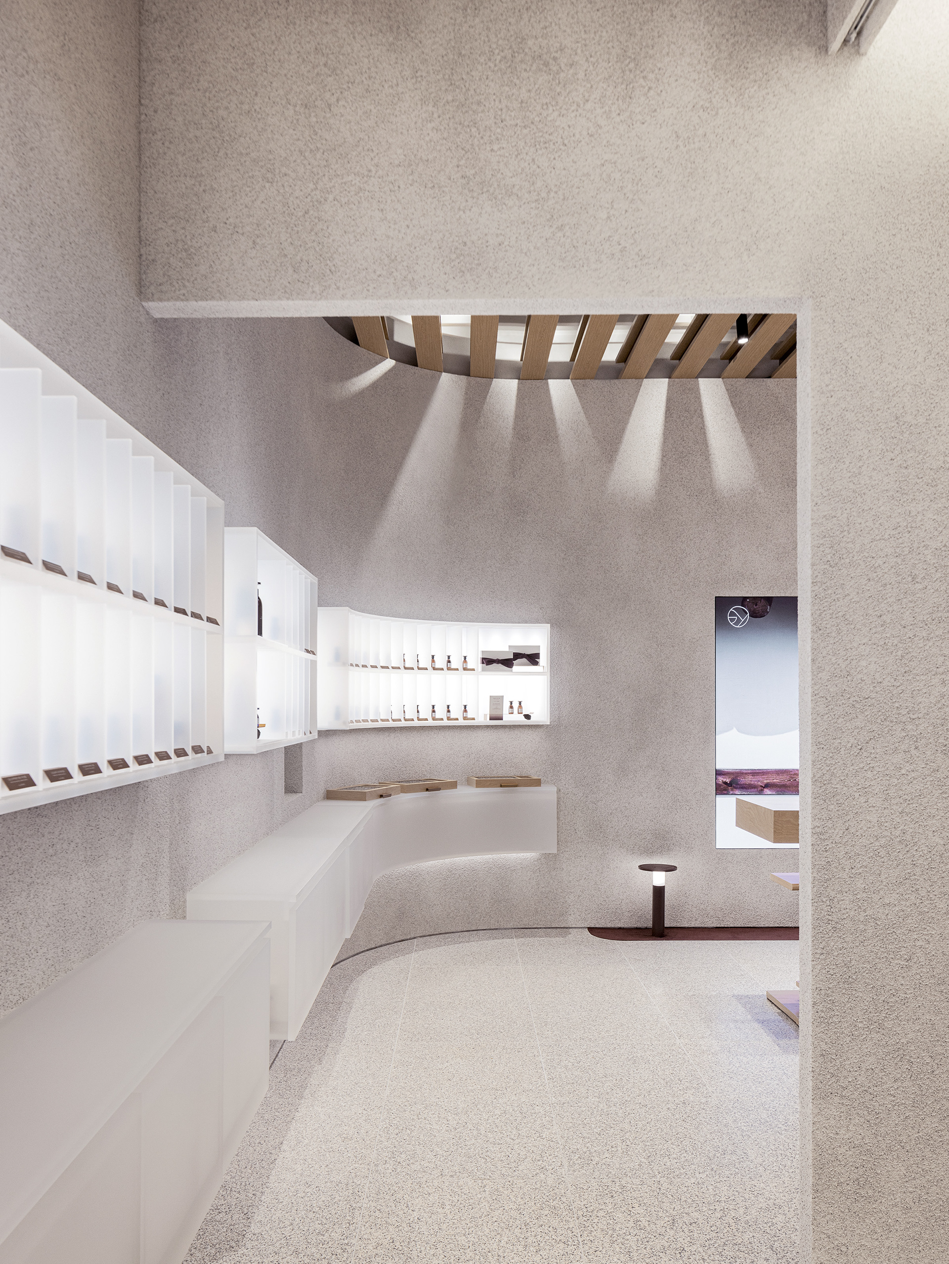 Interior design and creative direction for Shihyo flagship store in Korea