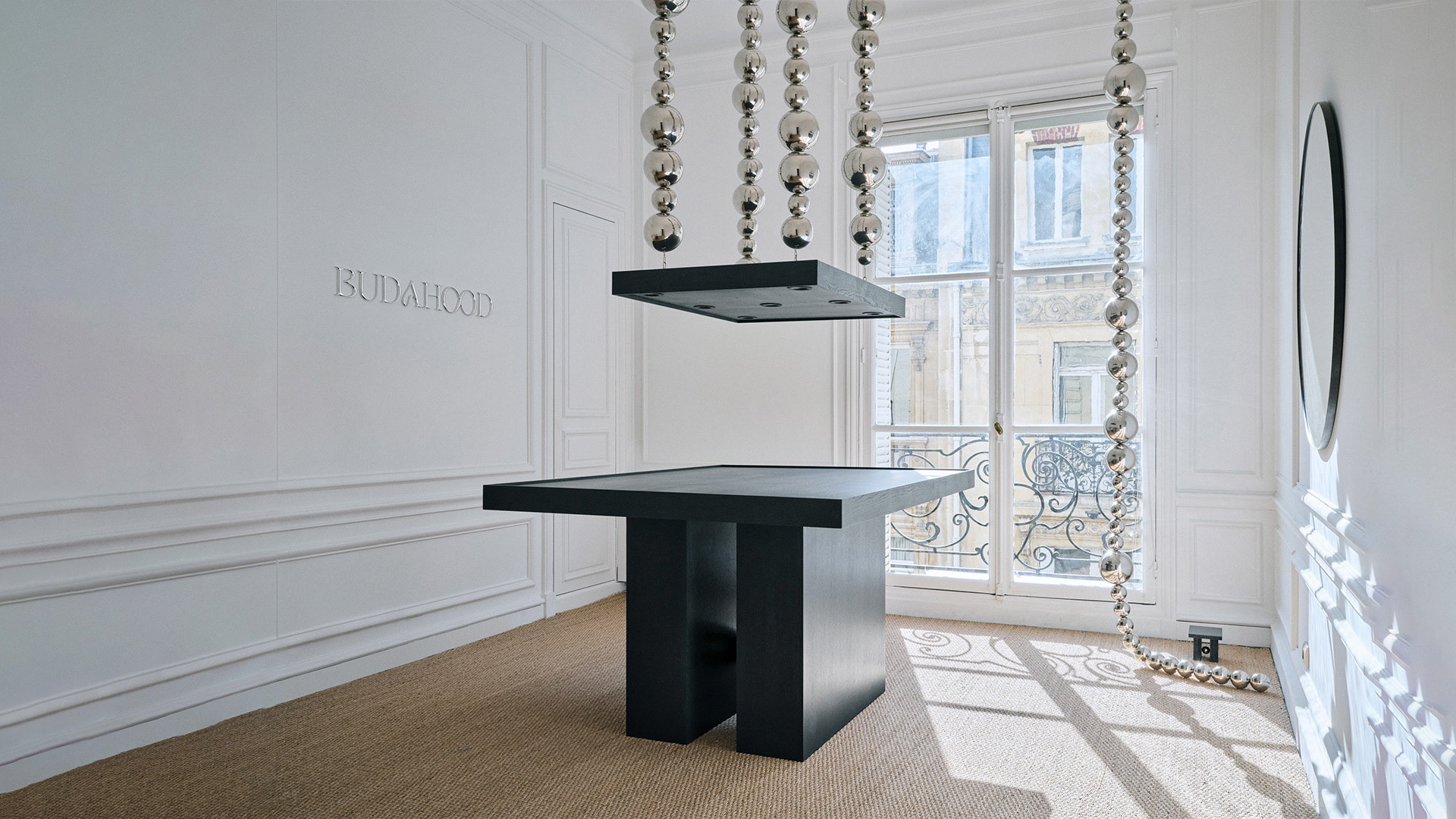 Furniture and scenography for Budahood Paris