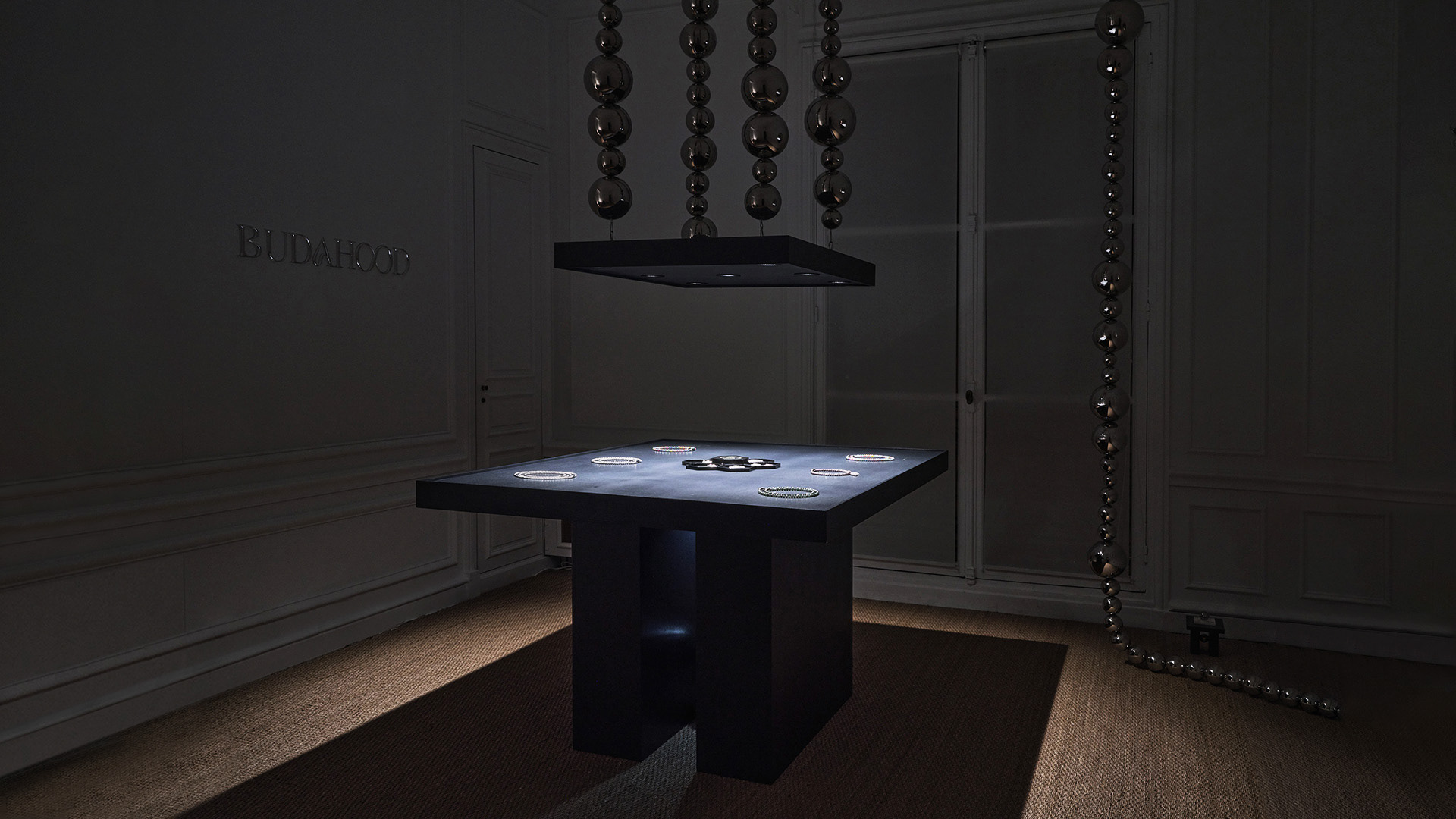 Furniture and scenography for Budahood Paris