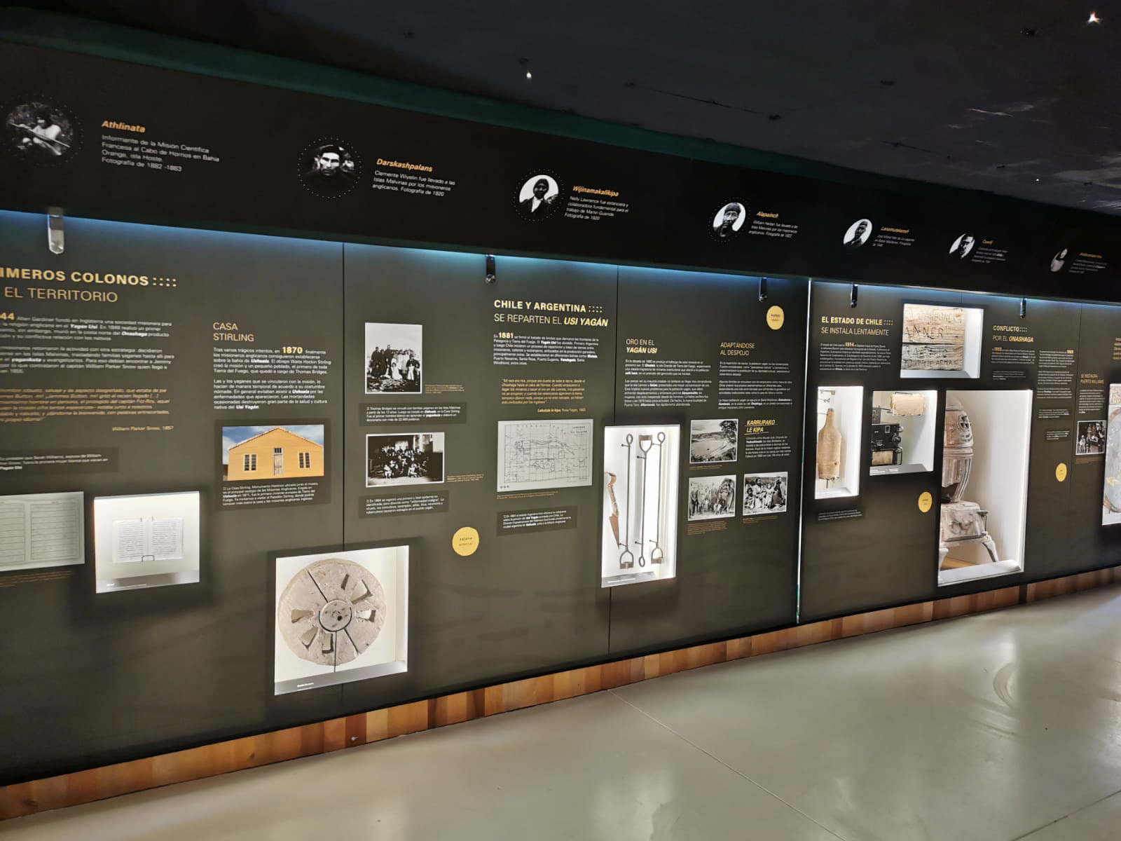 Museo Territorial Yagan Usi Martín González Calderón de Puerto Williams 2023.