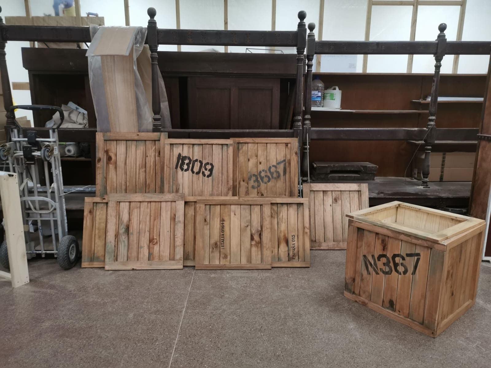 Terminaciones de cajas ficticias.