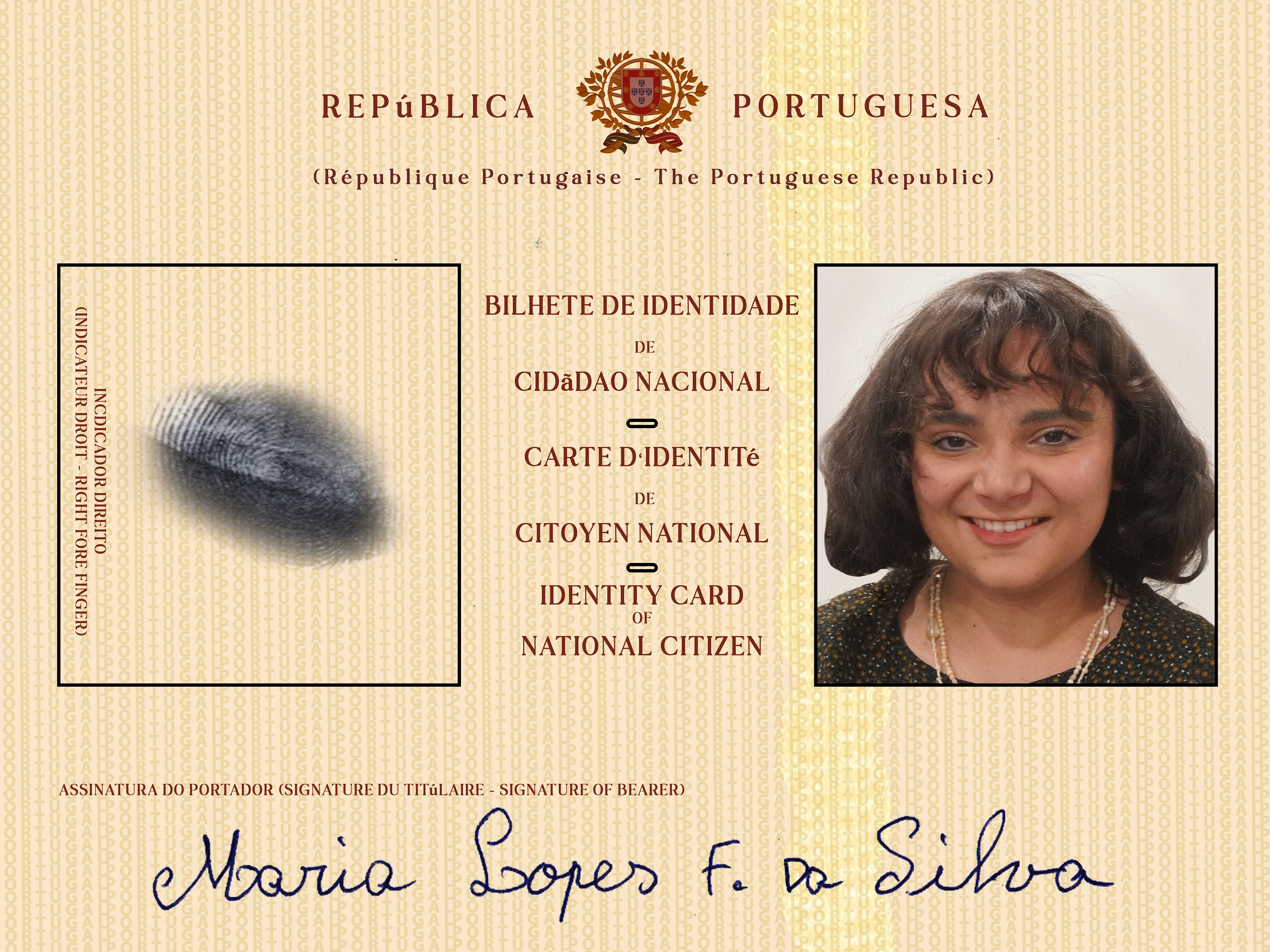 Grandmother Maria. 