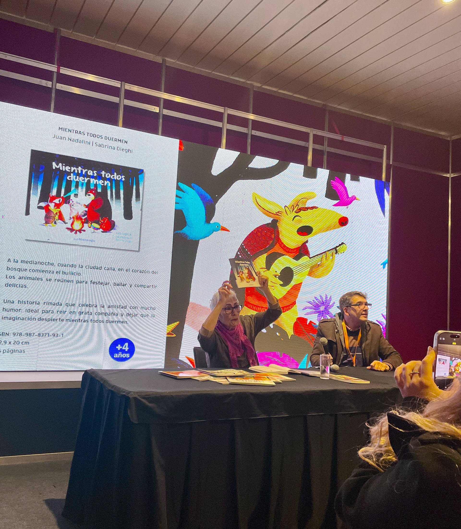 Book presentation at the Buenos Aires International Book Fair