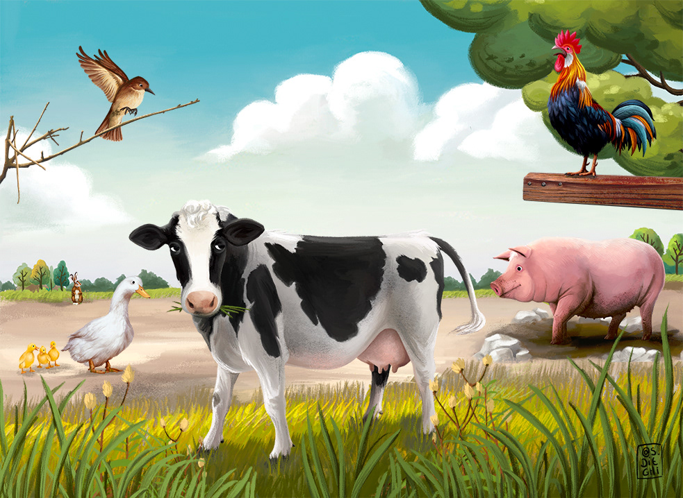 Portada libro El campo /  The field, book cover