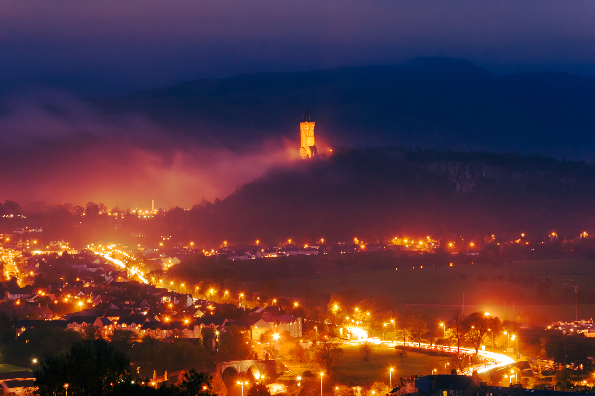 Stirling at Night