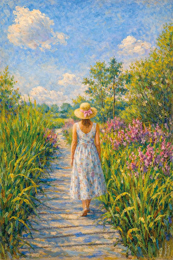 Het verdronken bos, een Digitaal kunstwerk van Ruud van den Berg aka Domstad Rudie