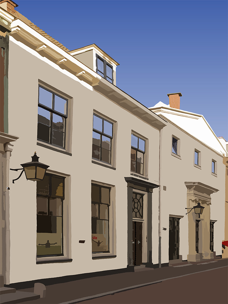 Silokerk, een Digitaal kunstwerk van Ruud van den Berg aka Domstad Rudie