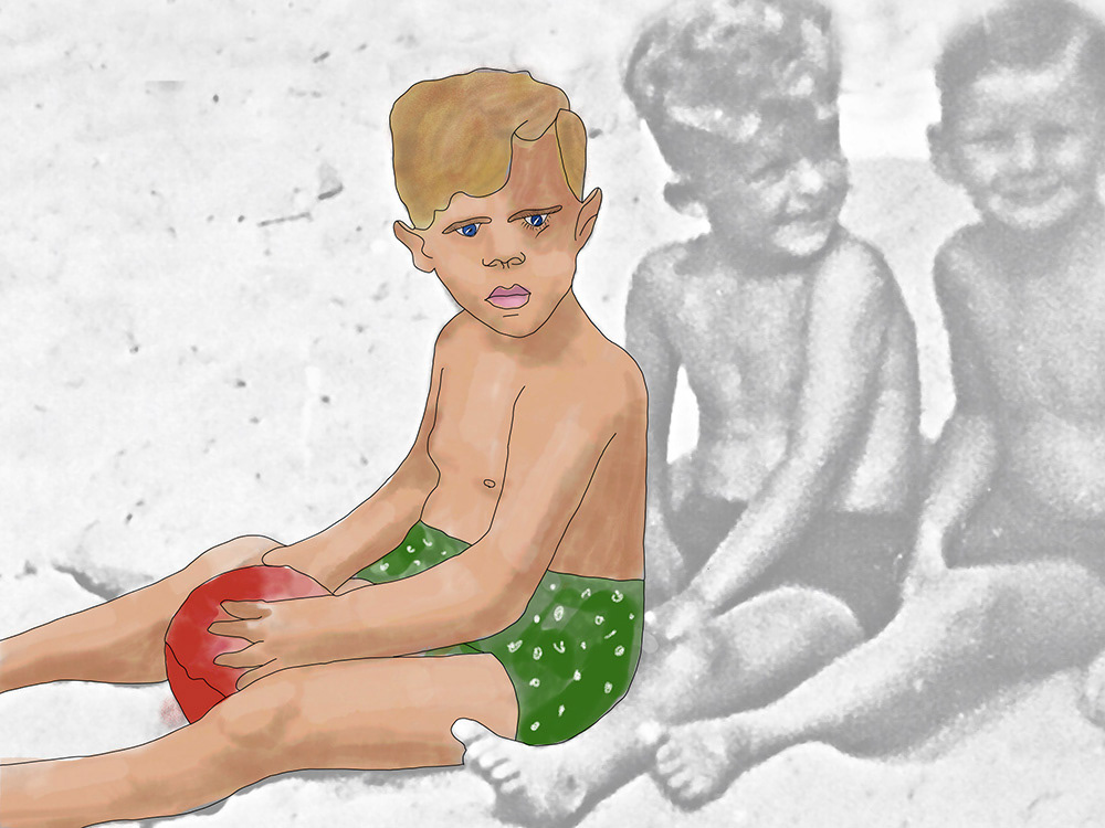 256. Herinnering in Kleur; Digitaal kunstwerk van Ruud van den Berg aka Domstad Rudie
