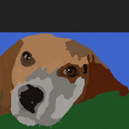 Digitale kunstwerken met dieren