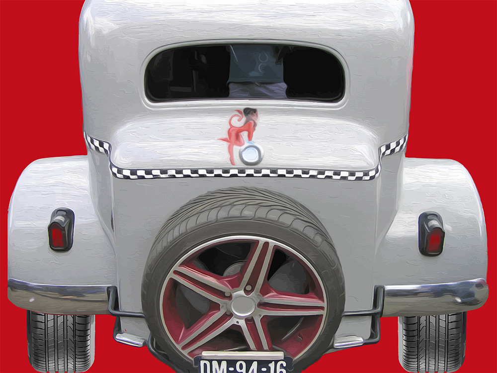 De Terugblik van de Tijd, een Digitaal kunstwerk van Ruud van den Berg aka Domstad Rudie