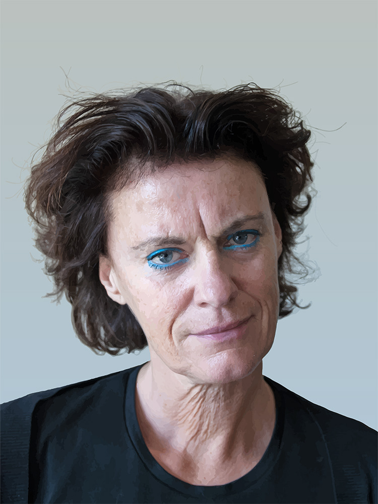 Astrid, een Digitaal kunstwerk van Ruud van den Berg aka Domstad Rudie