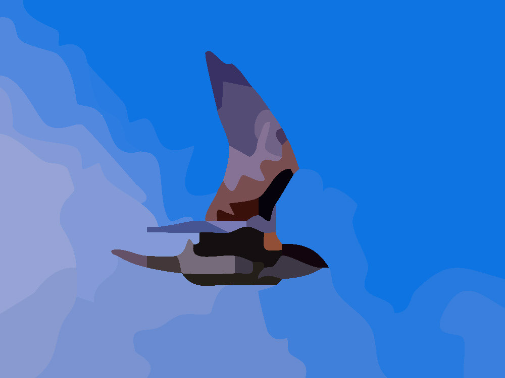 285. Kiekendief; Digitaal kunstwerk van Ruud van den Berg aka Domstad Rudie