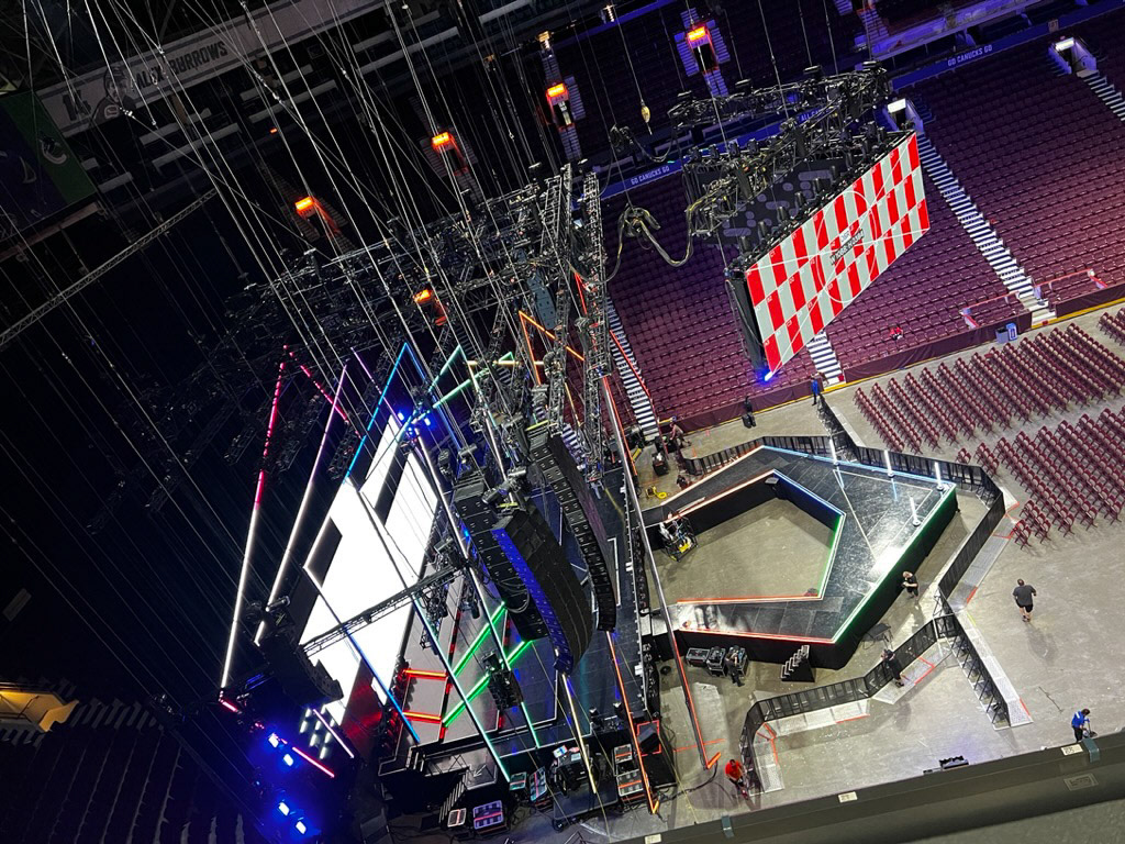 Backstreet Boys DNA Tour - Summer 2022 (PA Fly Tech - Sound Image of Southern California)