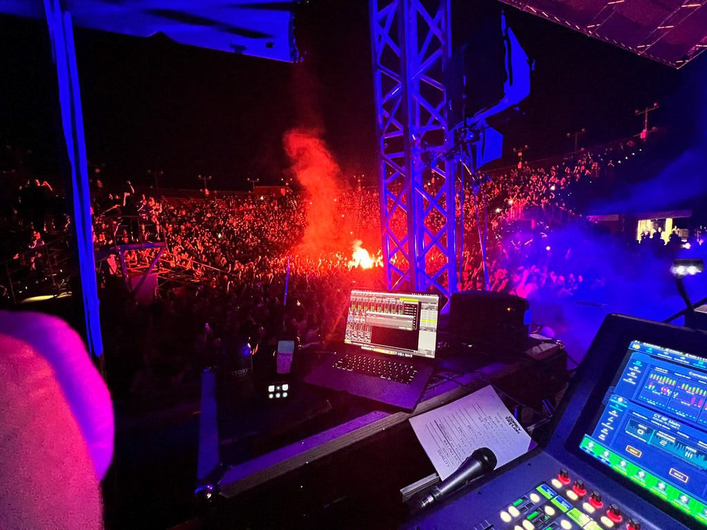 Corey Taylor - Athens, Greece - May 2024 (Monitors/Stage Manager)