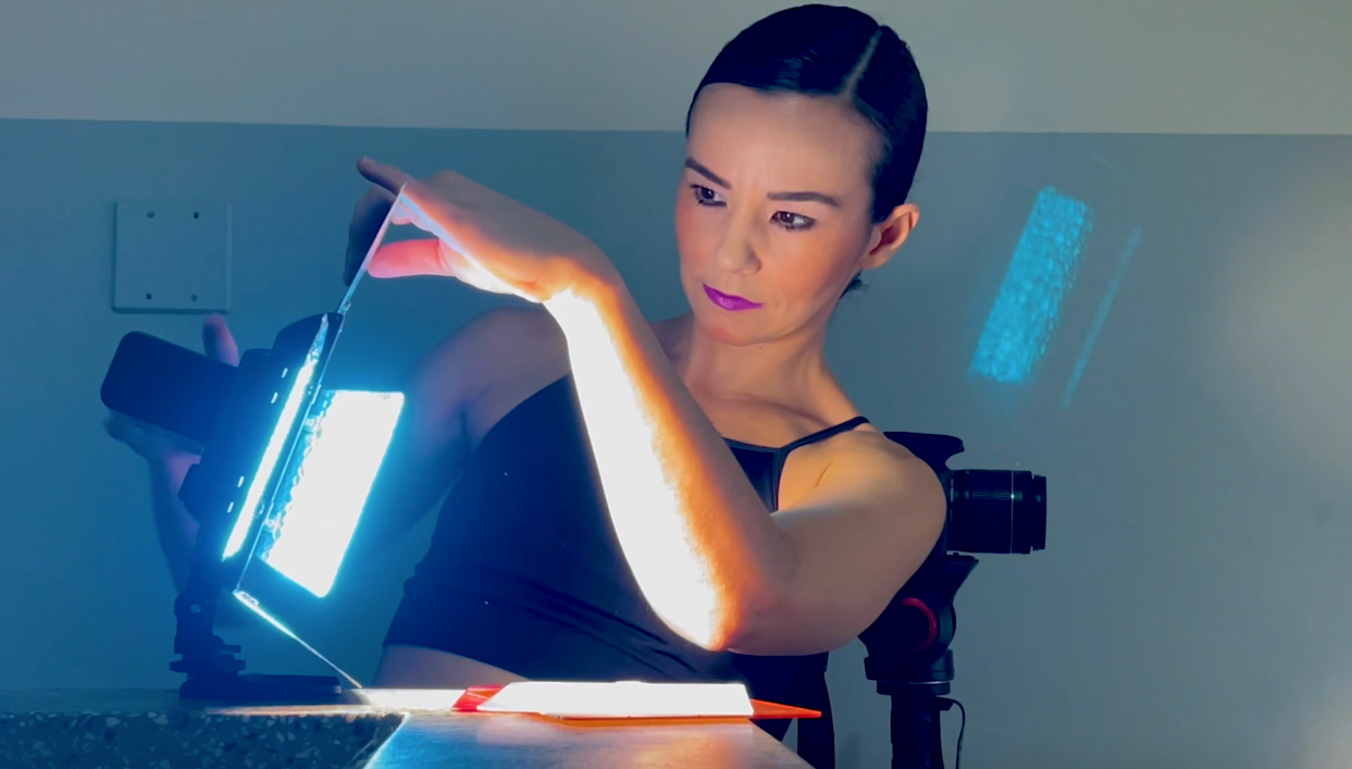 "Making of dance music film"