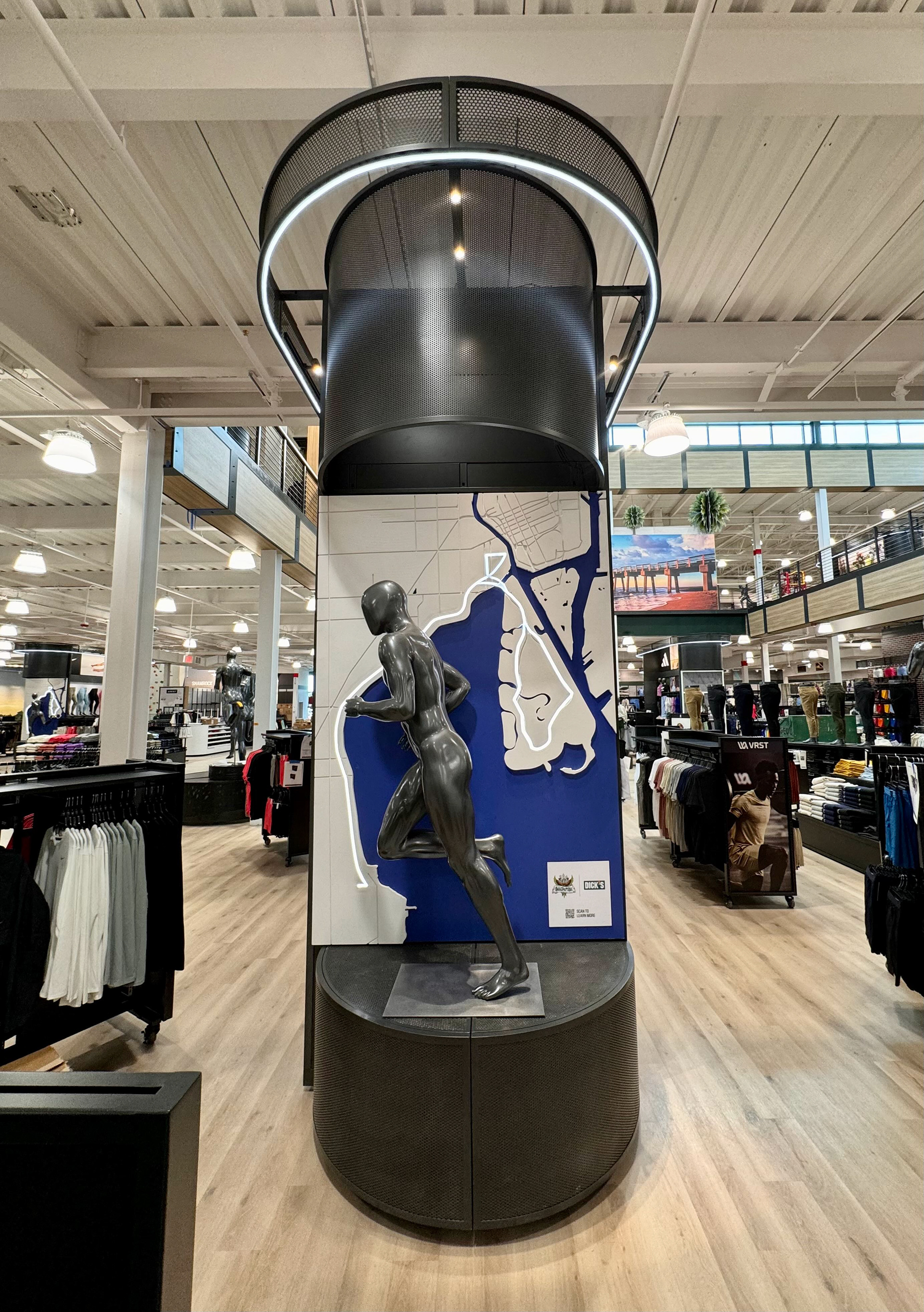 Running | Branded Marathon Endcap