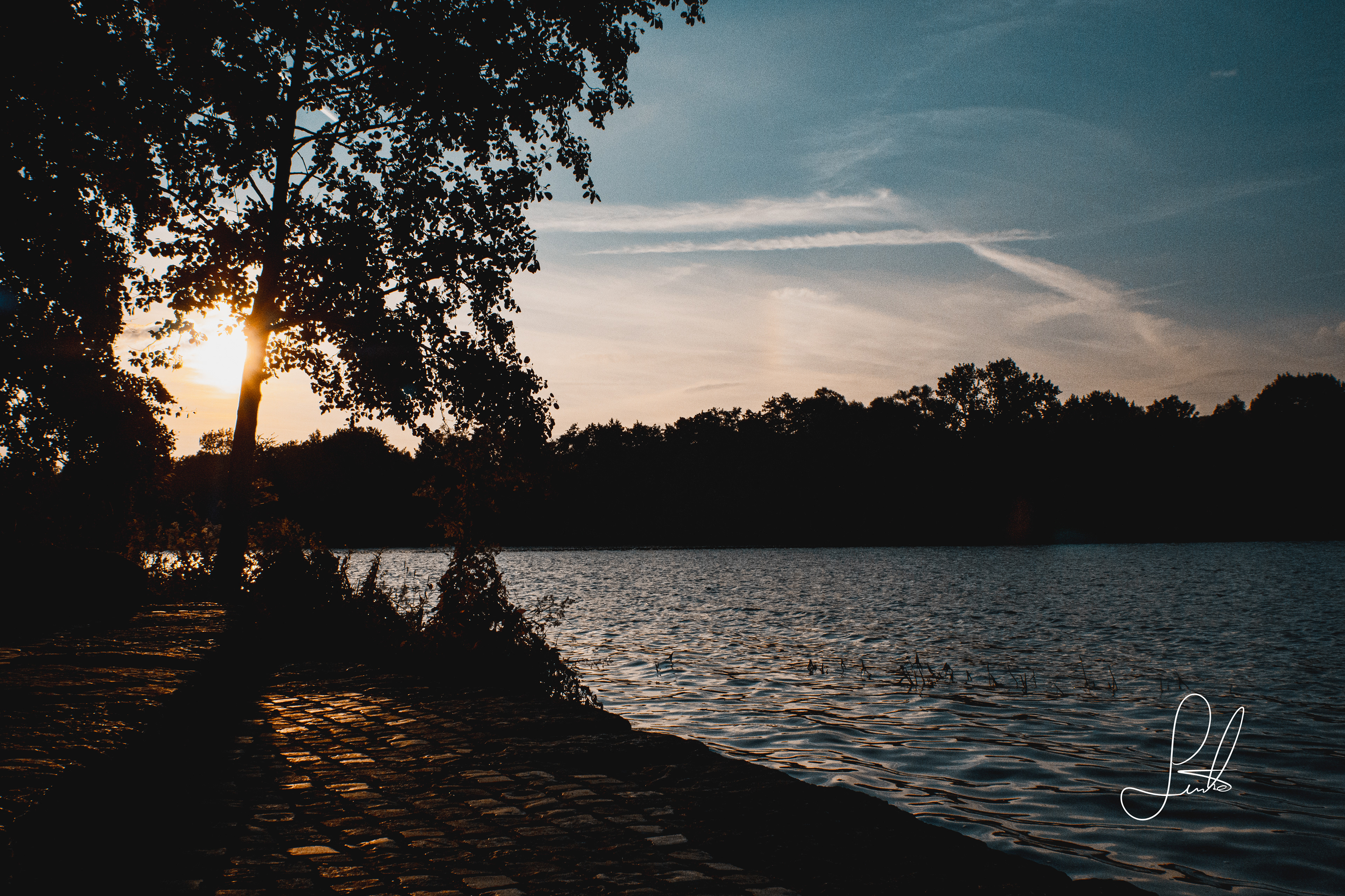 Die Saar im Sommer