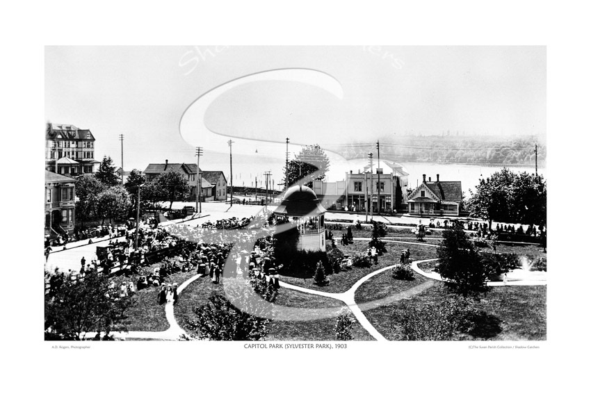 CAPITOL PARK (SYLVESTER PARK), 1903 (SEPIA)