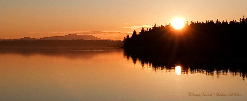 Totten Inlet Sunset