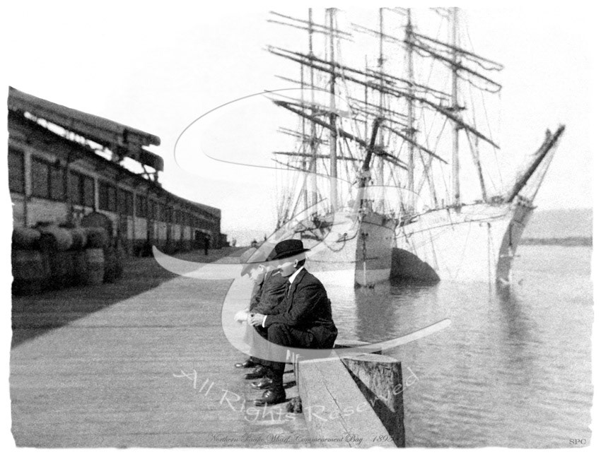 WAITING FOR THE STEAMER