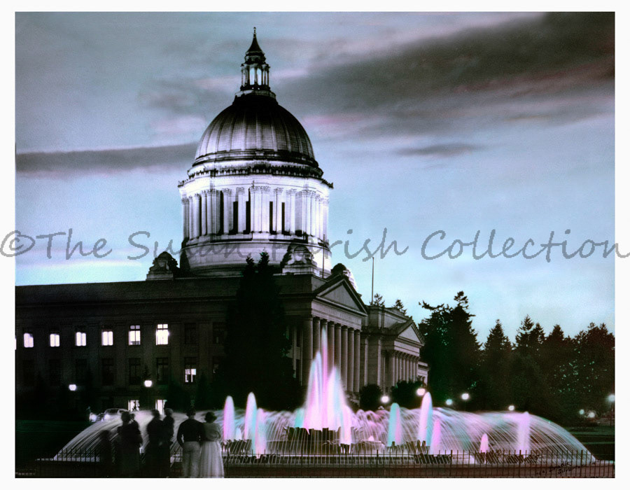 TIVOLI FOUNTAIN ON THE CAPITOL CAMPUS, 1950