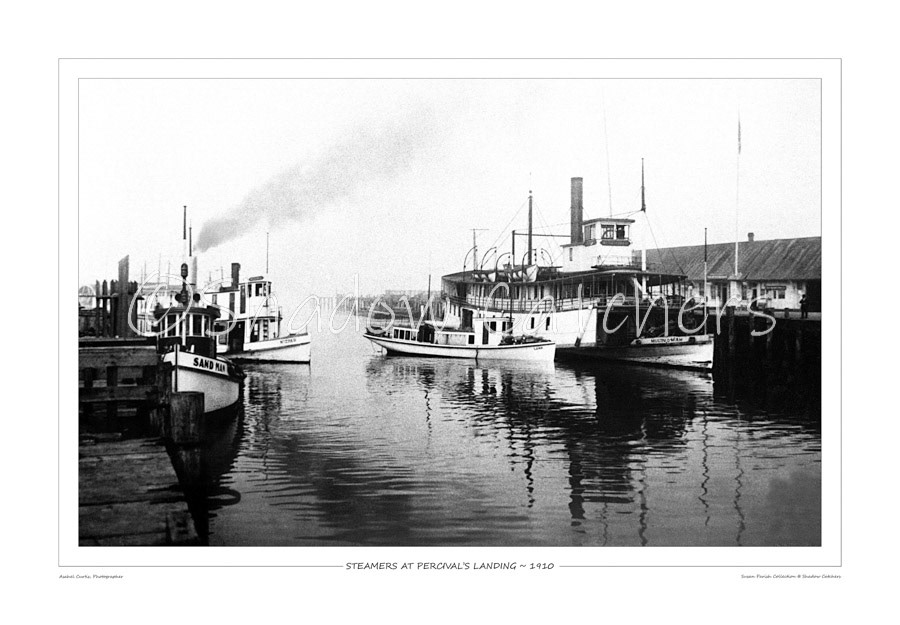 Government folks came to Olympia via Steamship