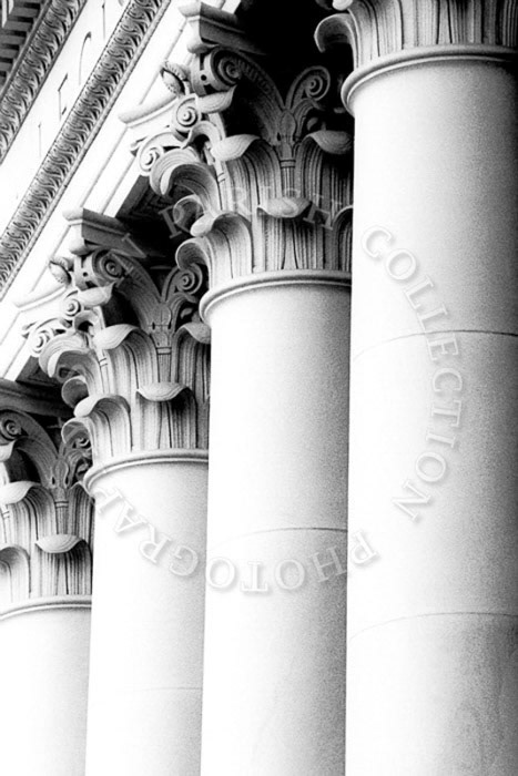 COLUMNS OF WASHINGTON'S LEGISLATIVE BUILDING, 1948