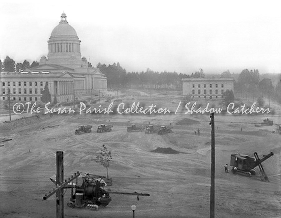 LANDSCAPING CAPITOL GROUNDS, 1930