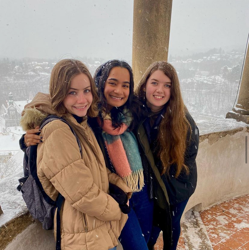 Cesky Krumlov in the Snow!