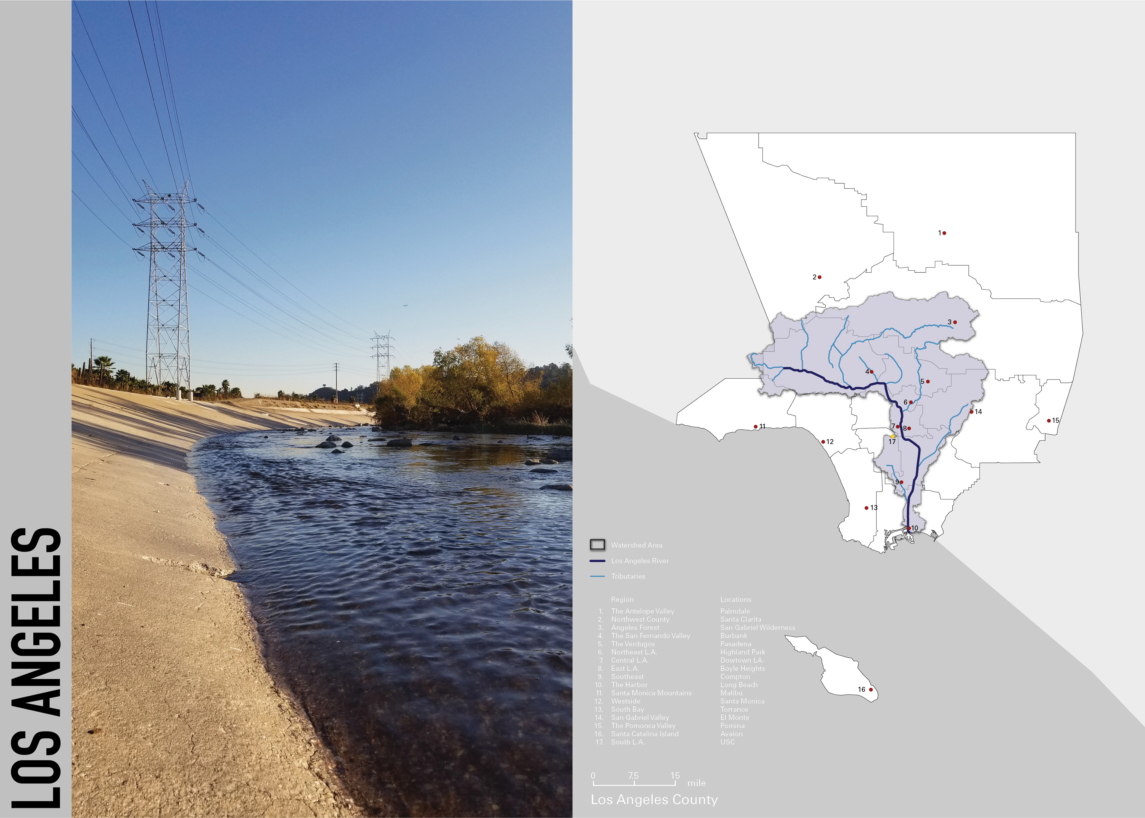 I photographed the river on some site visits.