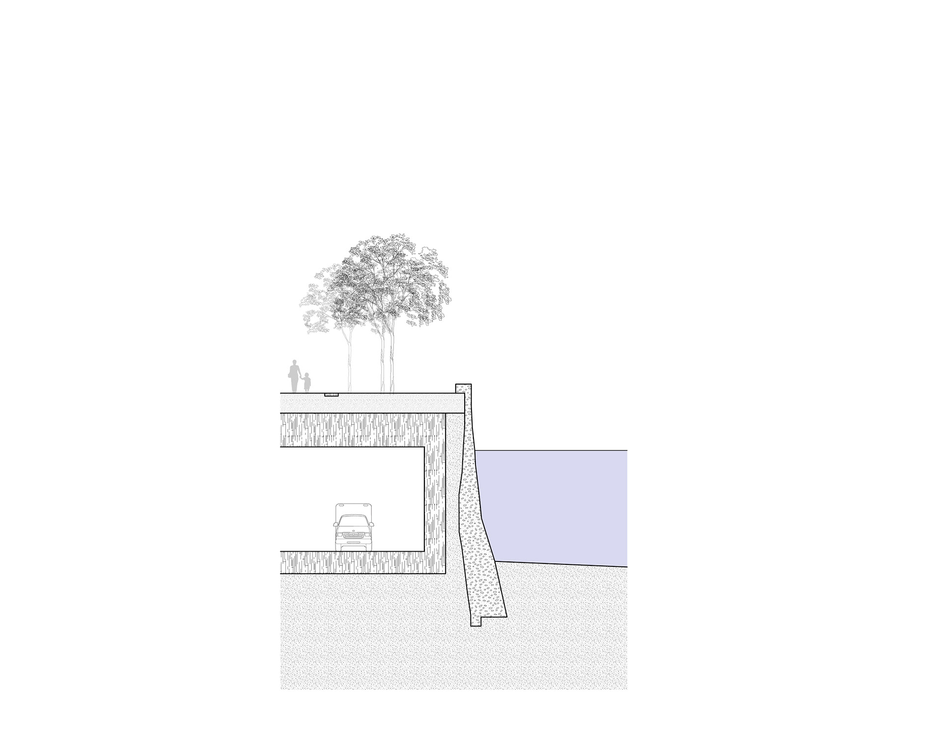 Madrid Rio Detailed Section