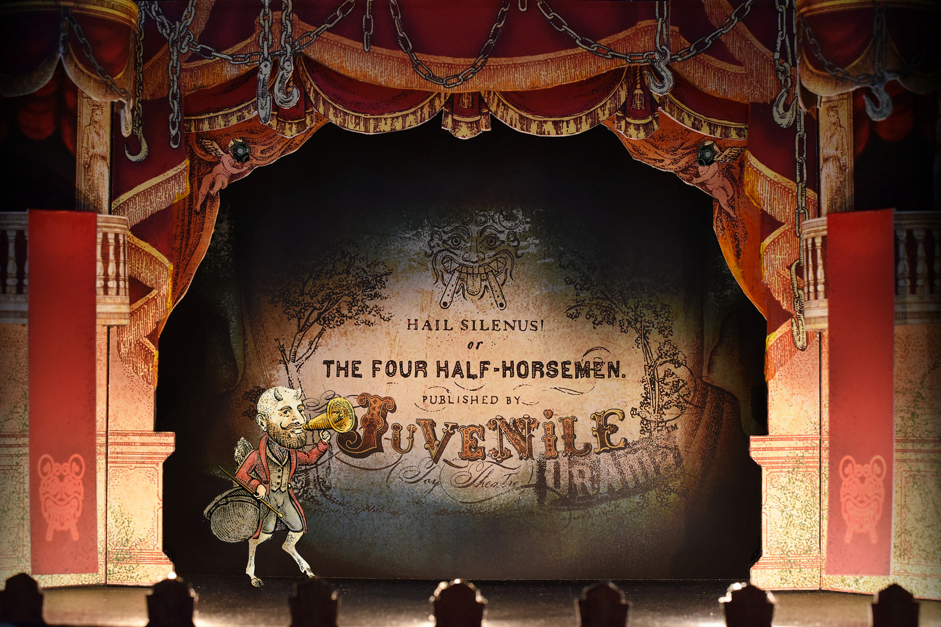 The Illustrated World of Mr. Chadwick - Juvenile Drama Toy Theatre The Illustrated World of Mr. Chadwick - Juvenile Drama Toy Theatre