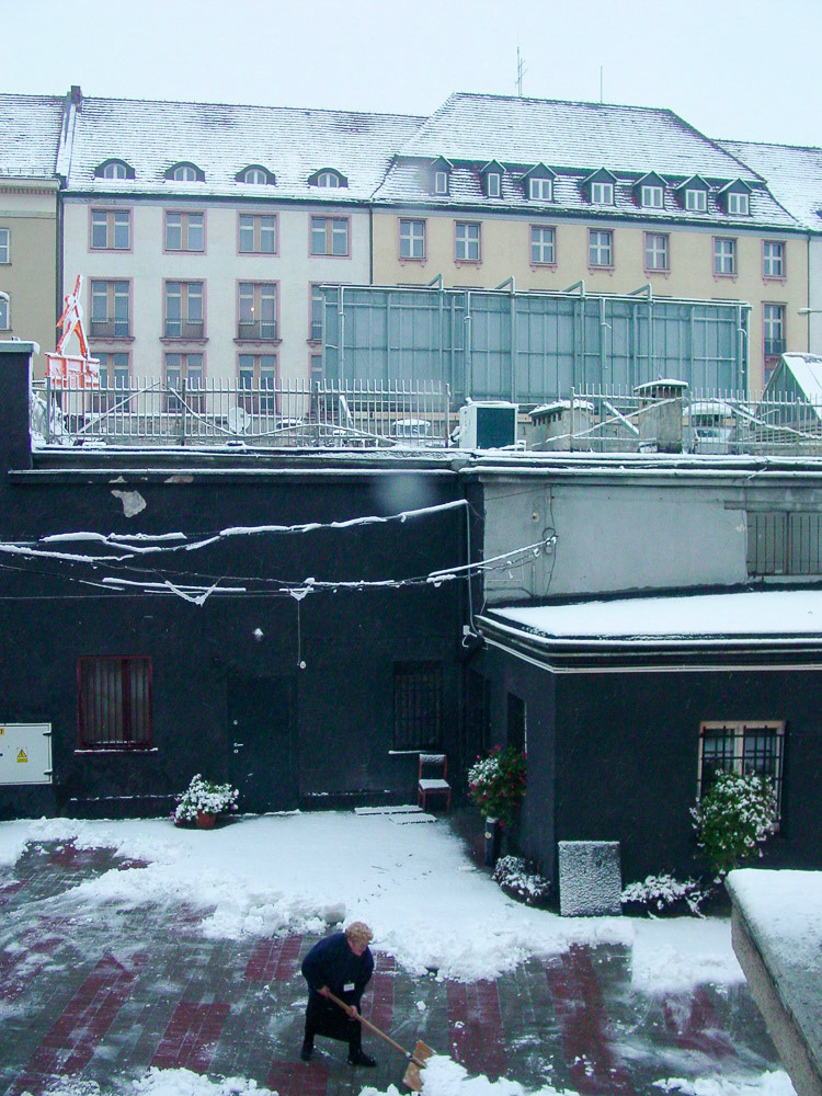 Opera House, backyard, Wroclaw