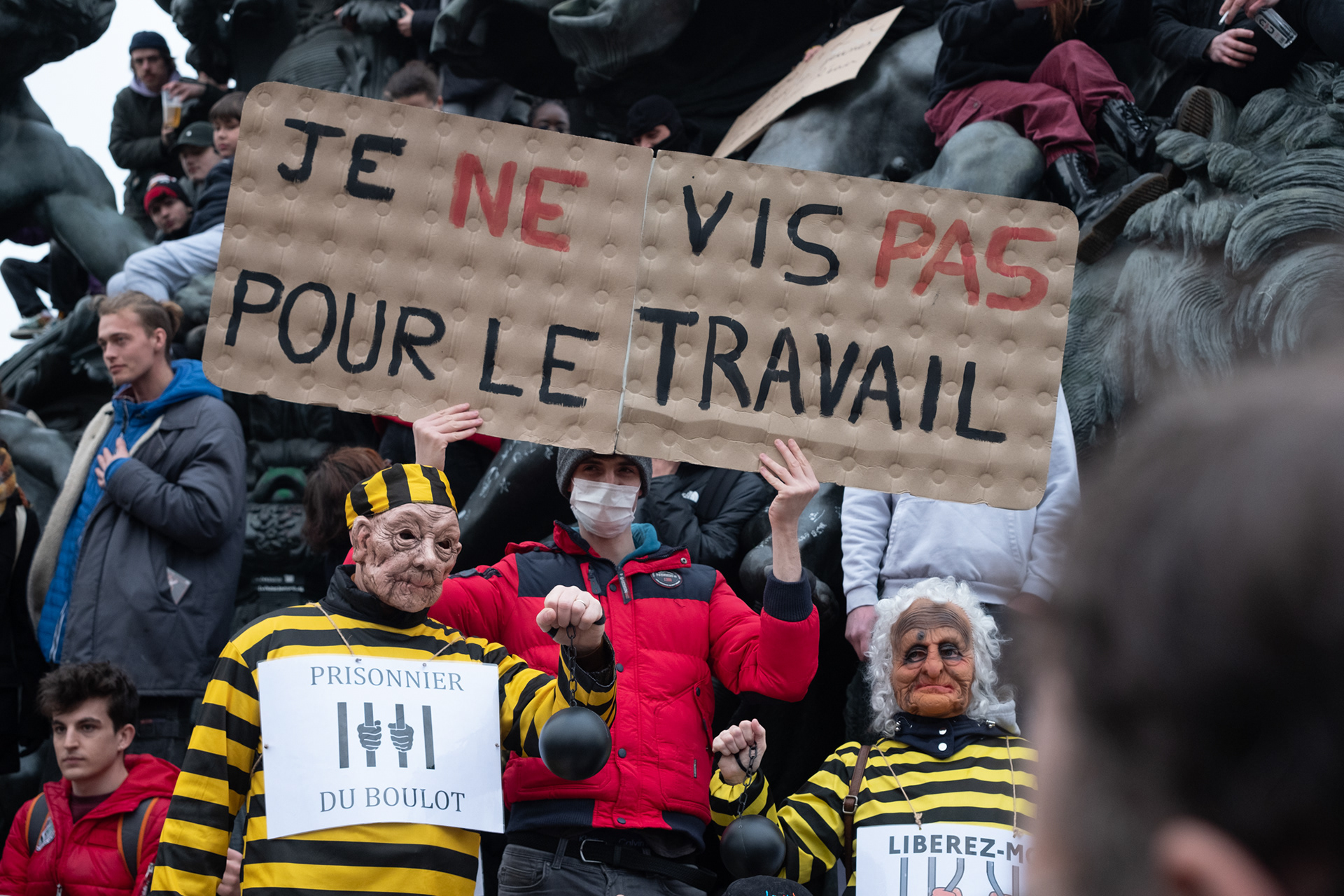 Manifestations contre la réforme des retraites, février-mars 2023, Paris