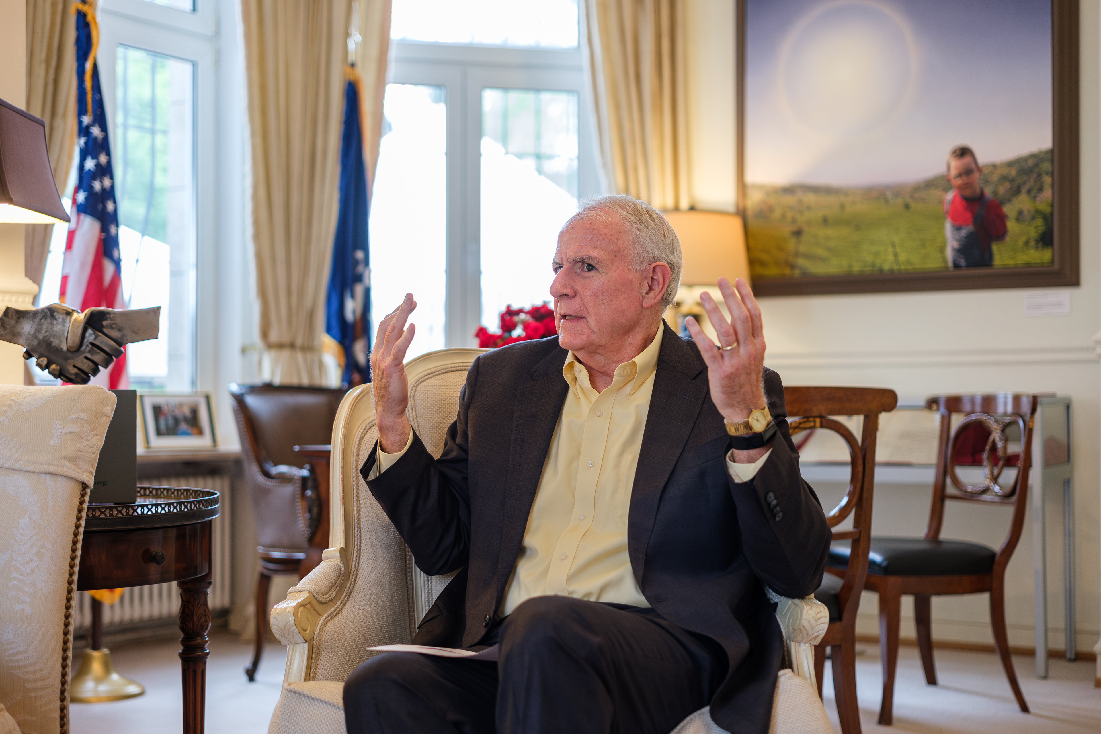 US Ambassador Thomas Barrett for Luxembourg Times, Luxembourg July 2024