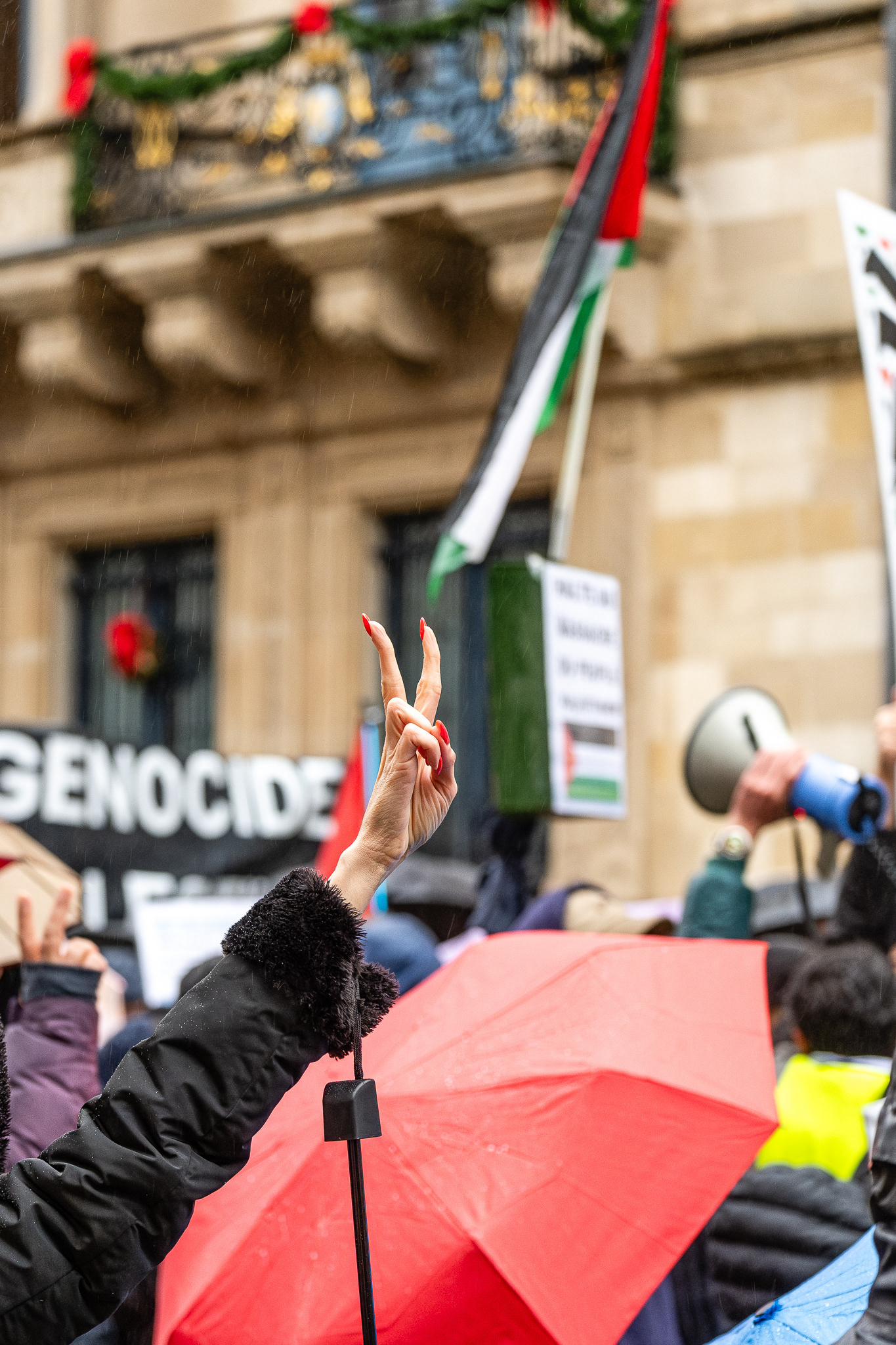 Stop War in Gaza Demonstration for Journal