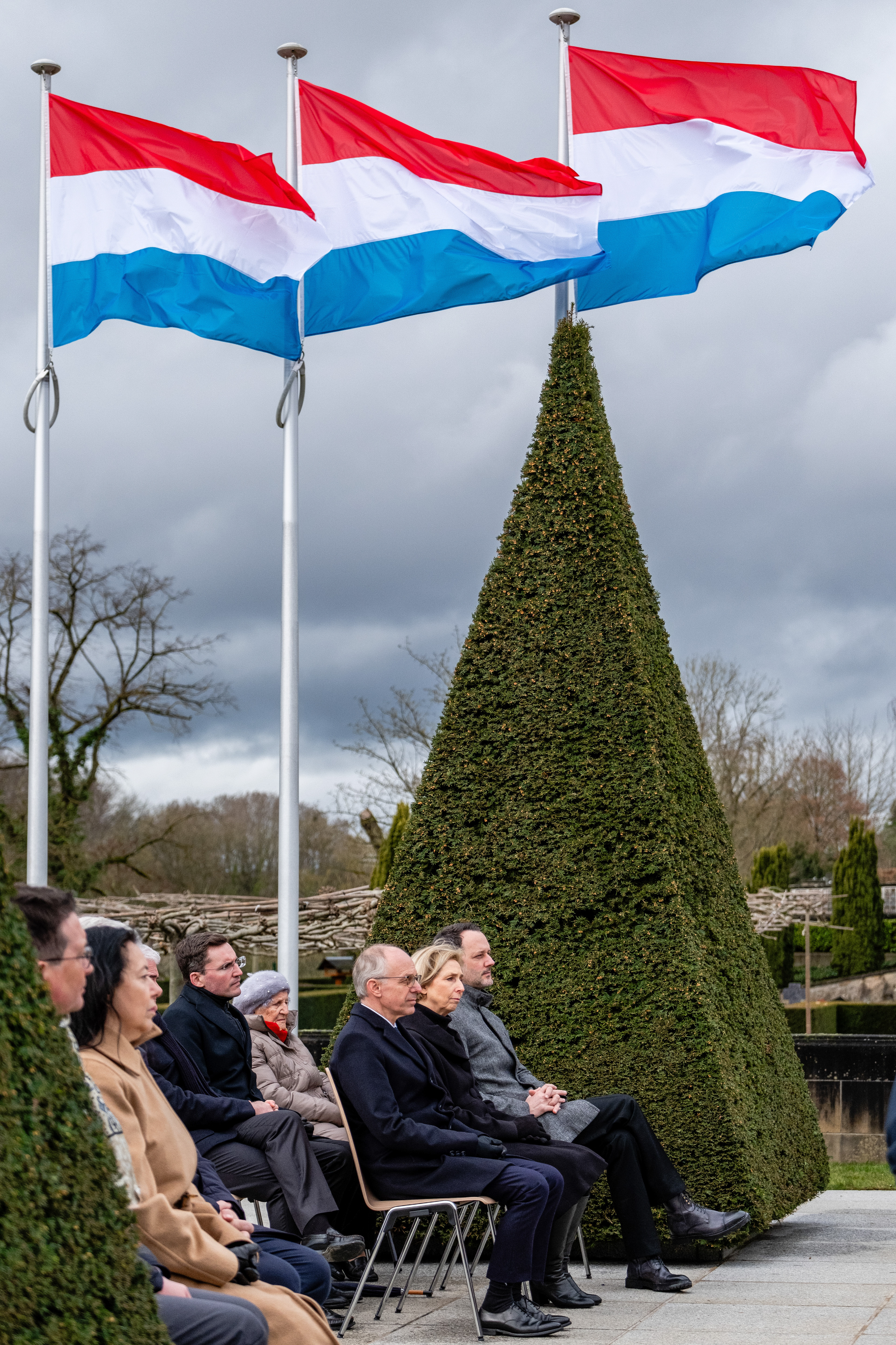 Premier Ministre Luc Frieden - Cérémonie commémorative Résistance for Luxembourger Wort
