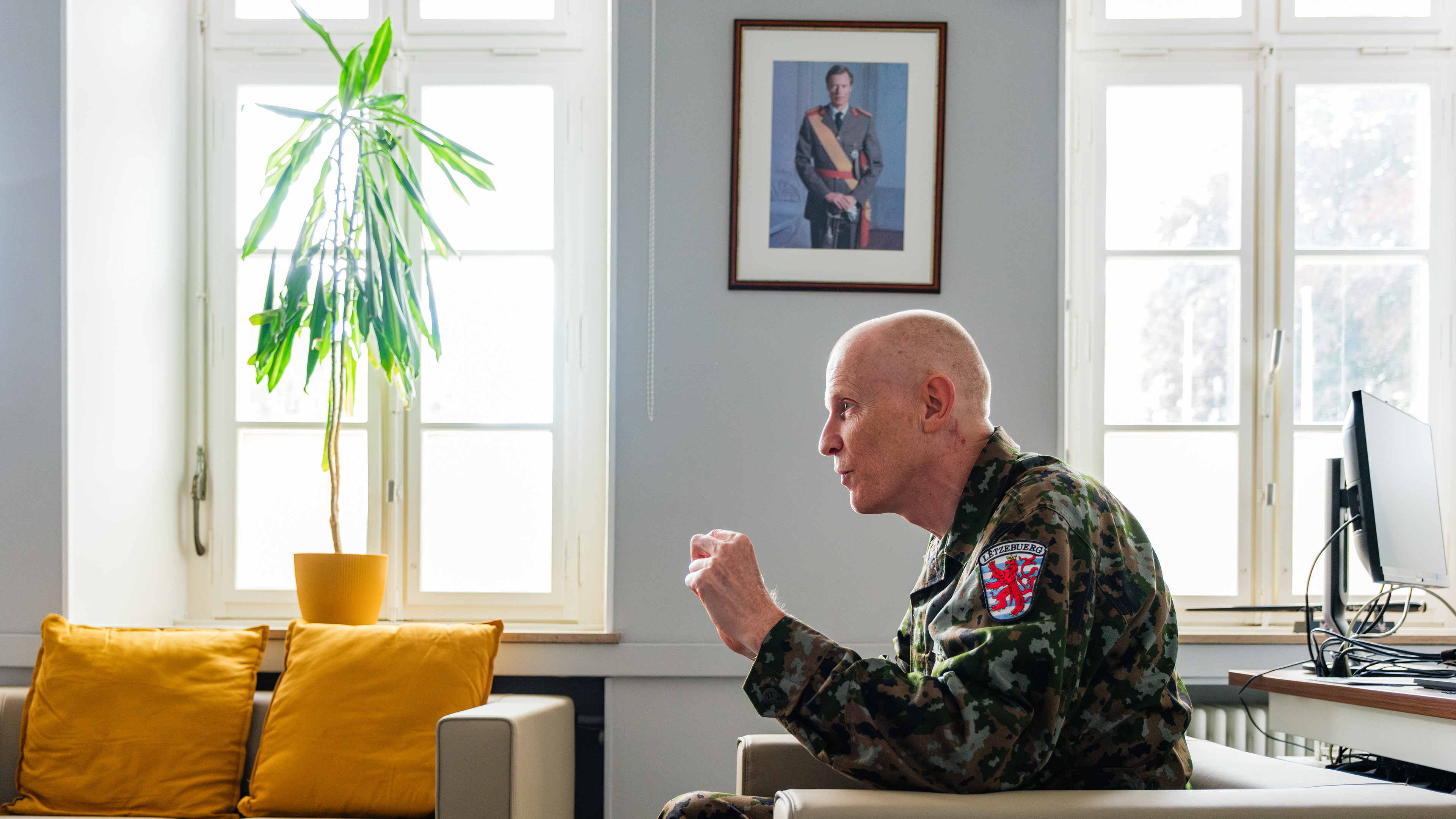 Lieutenant General Steve Thull, Chief of Defence of Luxembourg for Reporter.lu