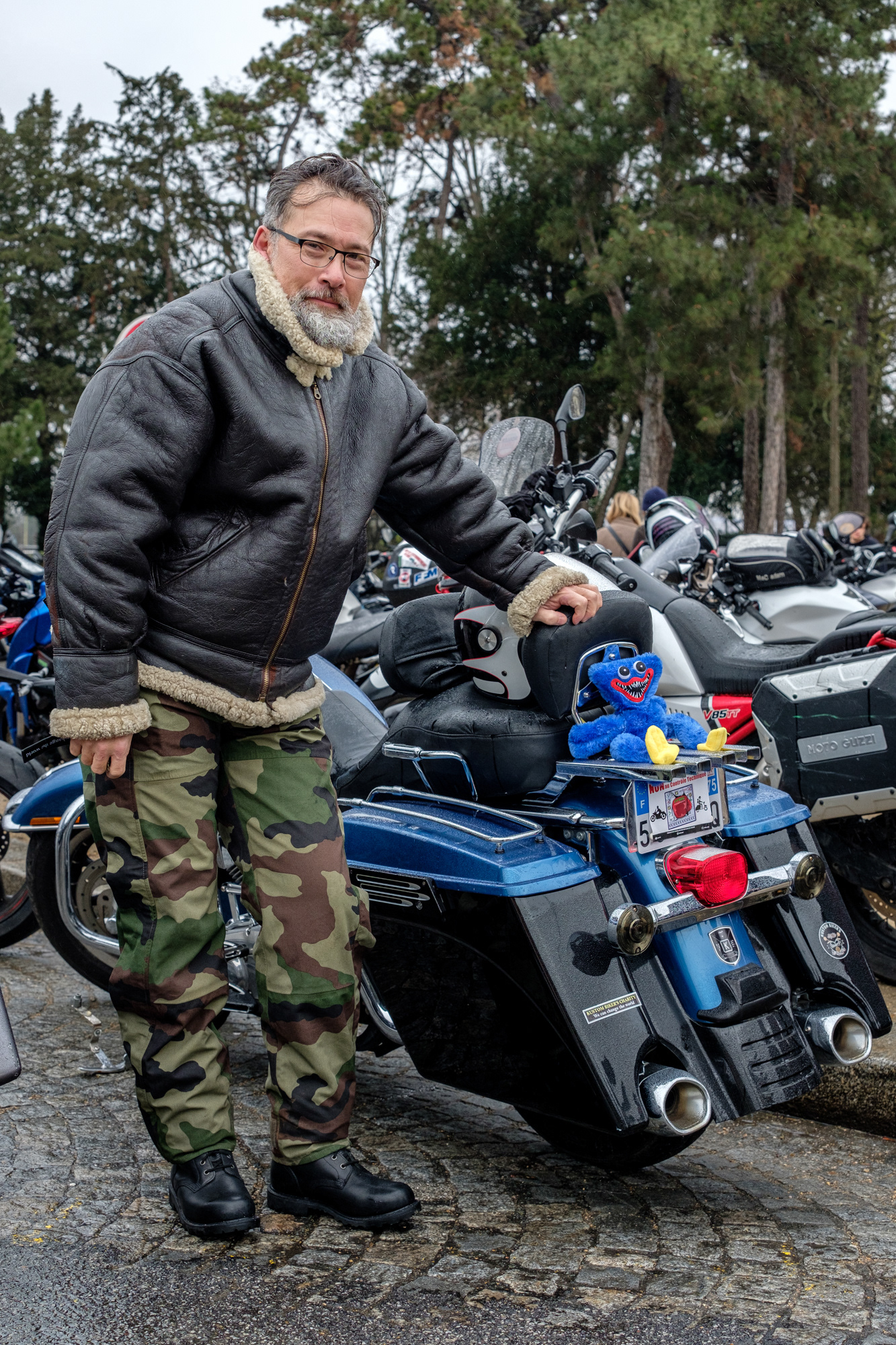 Manifestation contre l'obligation du contrôle technique pour motos organiséE par la Fédération Française des Motard(e)s en Colère, 4 février 2023, Paris